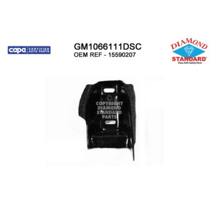 Bumper Bracket Front Left Kit CAPA for Chevrolet S10 S10 Blazer GMC S15 S15 Jimmy Sonoma Oldsmobile Bravada