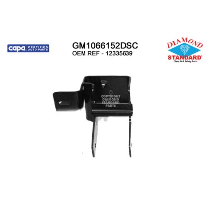 Bumper Bracket Front Left CAPA for Cadillac Escalade EXT Chevrolet Avalanche 2500 Silverado 2500 HD Silverado 2500 HD Classic Silverado 3500 Silverado 3500 Classic Suburban 1500 Suburban 2500 GMC Sierra 2500 HD Sierra 2500 HD Classic Sierra 3500 Sierra 3500 Classic Yukon XL 1500