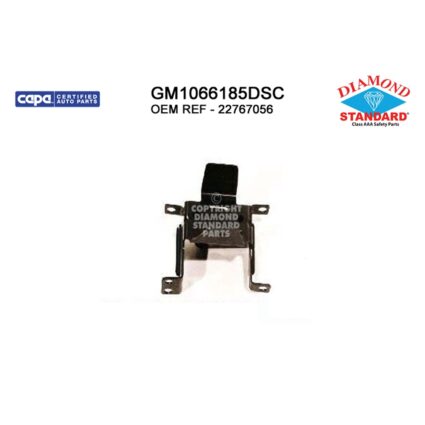 Bumper Bracket Front Left Inner Bumper Bracket CAPA for GMC Sierra 1500 2007–2013