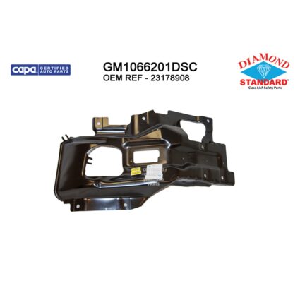 Bumper Bracket Front Left CAPA for GMC Sierra 2500 HD Sierra 3500 HD