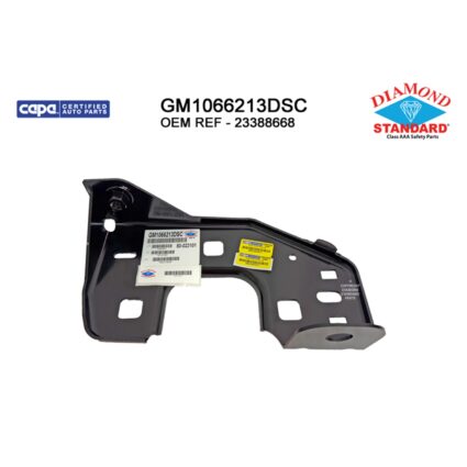 Bumper Bracket Front Left Inner CAPA for Chevrolet Silverado 1500 Silverado 1500 LTD GMC Sierra 1500 Sierra 1500 Limited
