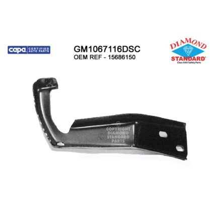 Bumper Bracket Front Right Z71 Brace To Frame CAPA for Chevrolet Blazer C1500 C1500 Suburban C2500 C2500 Suburban C3500 K1500 K1500 Suburban K2500 K2500 Suburban K3500 Tahoe GMC C1500 C1500 Suburban C2500 C2500 Suburban C3500 K1500 K1500 Suburban K2500 K2500 Suburban K3500 Yukon