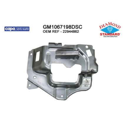 Bumper Bracket Front Right Side CAPA for Chevrolet Silverado 1500 2014–2015