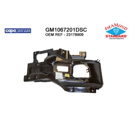 Bumper Bracket Front Right CAPA for GMC Sierra 2500 HD Sierra 3500 HD