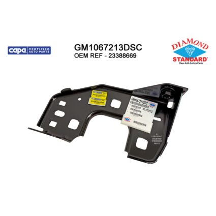 Bumper Bracket Front Right Inner CAPA for Chevrolet Silverado 1500 Silverado 1500 LTD GMC Sierra 1500 Sierra 1500 Limited