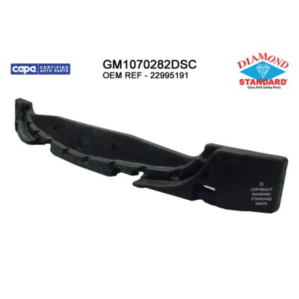 Bumper Impact Absorber Front CAPA for Chevrolet Malibu Malibu Limited