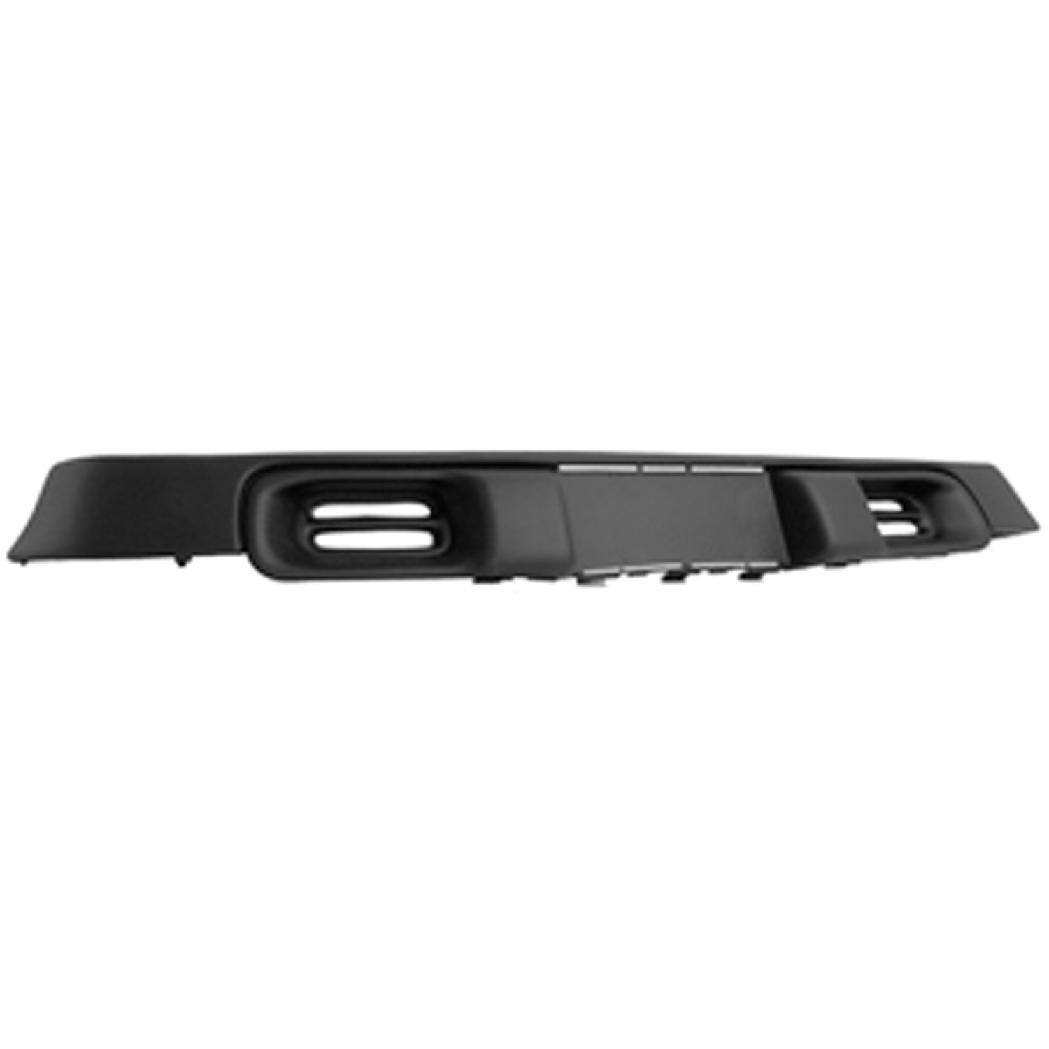 Bumper Deflector Front Textured Black for Chevrolet Blazer S10