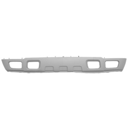 Bumper Deflector Front w/Fog Lamps Light Gray for Chevrolet Silverado 1500 Silverado 1500 Classic Silverado 2500 Silverado 2500 HD Silverado 2500 HD Classic Silverado 3500 Silverado 3500 Classic