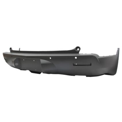 Bumper Cover Rear w/Rear Object Sensor w/Single Exhaust for Chevrolet Traverse 2009–2012