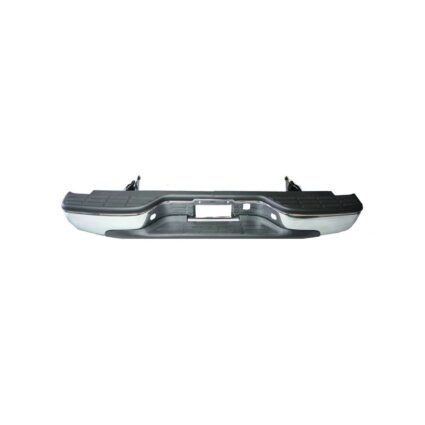 Bumper Assembly Rear Chrome CAPA for Chevrolet Silverado 1500 Silverado 1500 Classic Silverado 2500 Silverado 3500 GMC Sierra 1500 Sierra 1500 Classic Sierra 2500 Sierra 3500