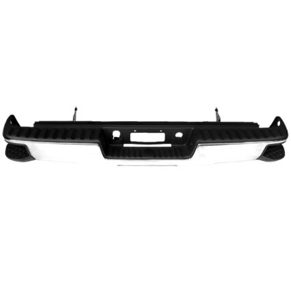 Bumper Assembly Rear w/o Parking Aid Sensors Chrome for Chevrolet Silverado 1500 Silverado 1500 LD GMC Sierra 1500