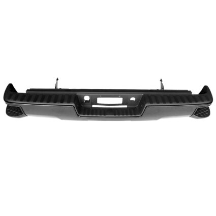Bumper Assembly Rear w/o Parking Aid Sensors Black for Chevrolet Silverado 1500 Silverado 1500 LD