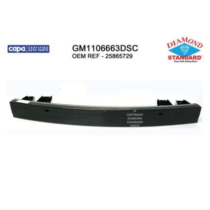 Bumper Cover Reinforcement Rear CAPA for Chevrolet Impala Impala Limited