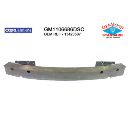 Bumper Cover Reinforcement Rear CAPA for Chevrolet Cruze Cruze Limited