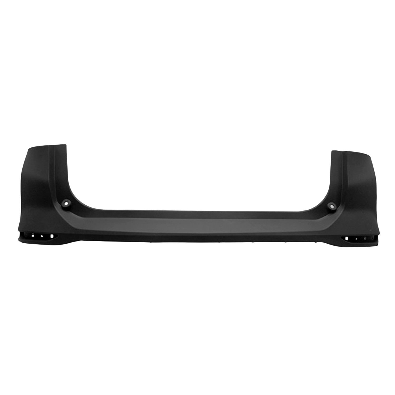 Bumper Cover Rear Upper w/o Side Obstacle Detection Primed CAPA for Chevrolet Equinox 2018–2024