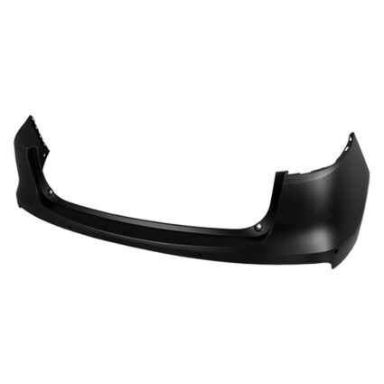 Bumper Cover Rear Upper Dual Exhaust w/Park Sensor w/BLIS Primed CAPA for Buick Envision 2016–2018