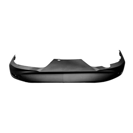 Bumper Cover Rear Lower Single Exhaust Textured Black CAPA for Chevrolet Malibu L Hybrid LS 2016–2023