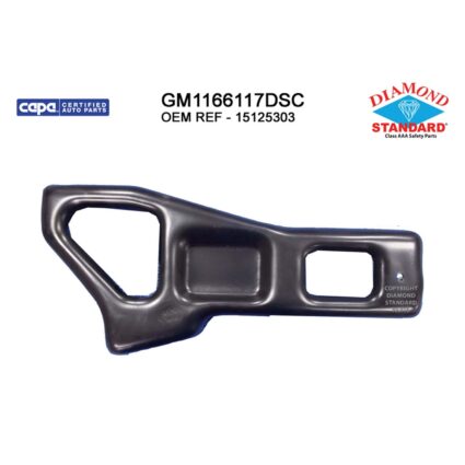 Bumper Bracket Rear Left Inner Bar Bracket CAPA for Chevrolet Astro GMC Safari