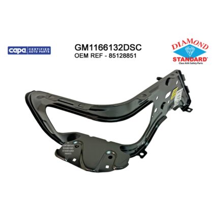 Bumper Bracket Rear Left CAPA for Chevrolet Silverado 1500 Silverado 1500 LTD GMC Sierra 1500 Sierra 1500 Limited