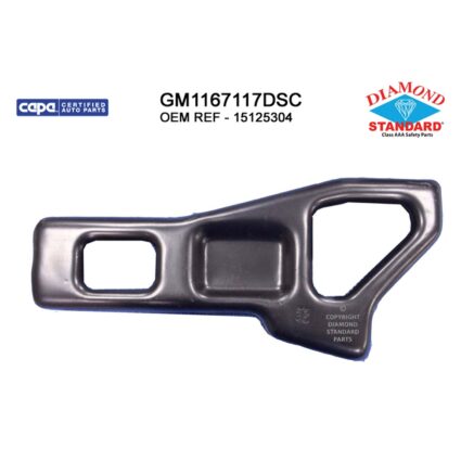 Bumper Bracket Rear Right Inner Bar Bracket CAPA for Chevrolet Astro GMC Safari