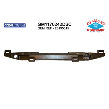 Bumper Impact Absorber Rear CAPA for GMC Terrain 2018–2021