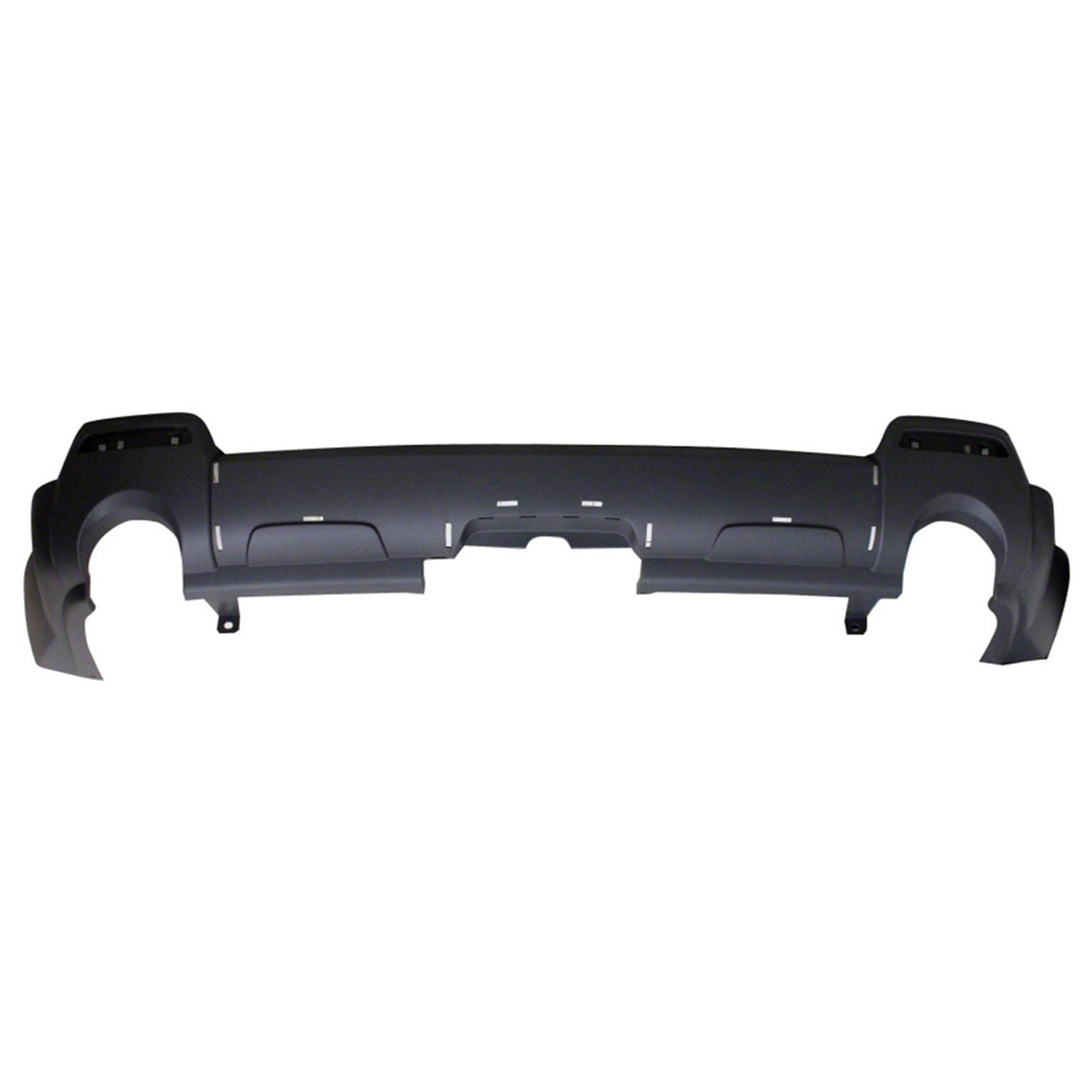 Bumper Valance / Grille Kit Rear w/Dual Exhaust w/Chrome Pkg Panel for GMC Terrain 2010–2015