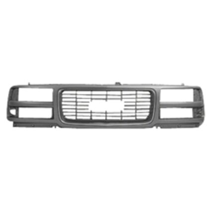 Grille Assembly New Design w/Composite Headlamps Chrome for GMC Savana 1500 Base SLE 1996–2002