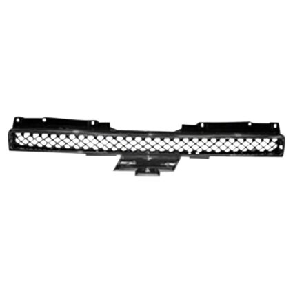 Grille Assembly Upper w/o Off Road Pkg Chrome w/Black Mesh for Chevrolet Avalanche Suburban 1500 Suburban 2500 Tahoe