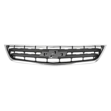 Grille Assembly Matte Black w/Chrome Molding CAPA for Chevrolet Impala Eco LS 2014–2019