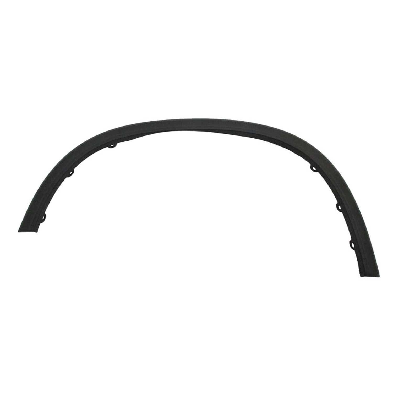 Wheel Arch Molding Front Left Black for GMC Acadia 2007–2012