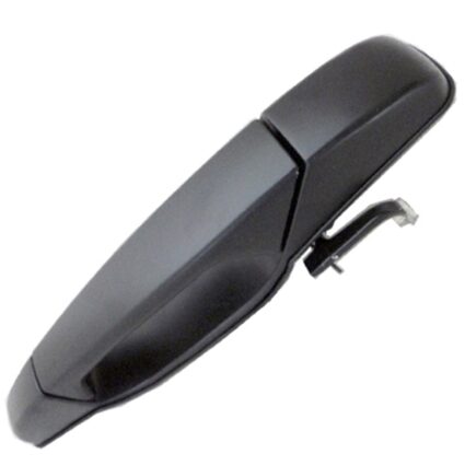 Exterior Door Handle Front Right w/o Key Hole Black Smooth Plastic for Chevrolet Silverado 1500 Silverado 2500 HD Silverado 3500 HD GMC Sierra 1500 Sierra 2500 HD Sierra 3500 HD