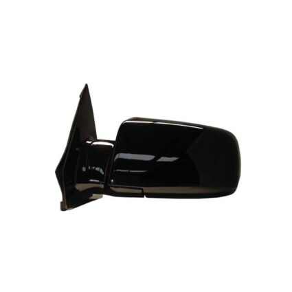 Door Mirror Assembly Left Below Eye-Line Power Remote Non-Heated Black for Chevrolet Astro GMC Safari