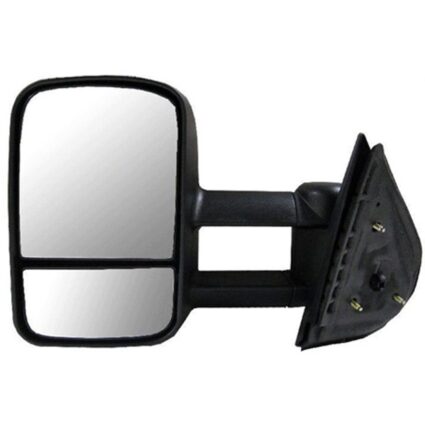 Door Mirror Assembly Left Manual Trailer Tow Type for Chevrolet Silverado 1500 Silverado 2500 HD Silverado 3500 HD GMC Sierra 1500 Sierra 2500 HD Sierra 3500 HD