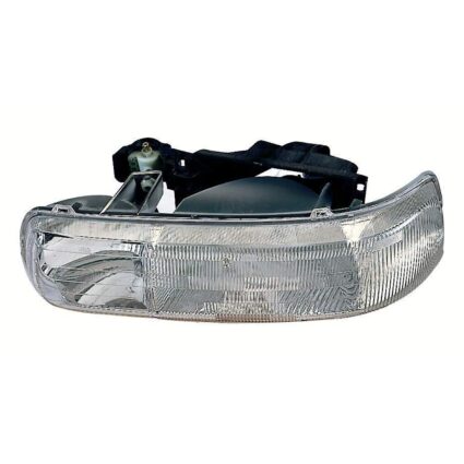 Headlight Assembly Composite Left CAPA for Chevrolet Silverado 1500 Silverado 1500 HD Silverado 2500 Silverado 2500 HD Silverado 3500 Suburban 1500 Suburban 2500 Tahoe