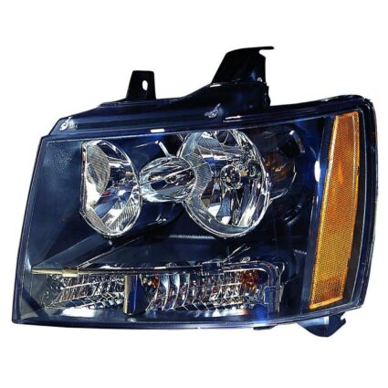 Headlight Assembly Composite Left CAPA for Chevrolet Avalanche Suburban 1500 Suburban 2500 Tahoe