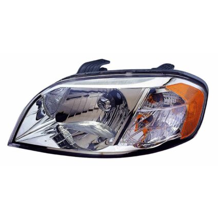 Headlight Assembly Composite Left CAPA for Chevrolet Aveo Pontiac Wave