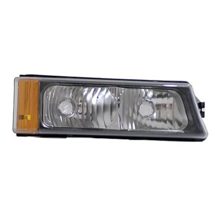 Parking Light Assembly Right w/o Body Cladding Includes Signal/Marker & Running Lamps w/o Bulb or Socket for Chevrolet Avalanche 1500 Avalanche 2500 Silverado 1500 Silverado 1500 Classic Silverado 2500 Silverado 2500 HD Silverado 2500 HD Classic Silverado 3500 Silverado 3500 Classic