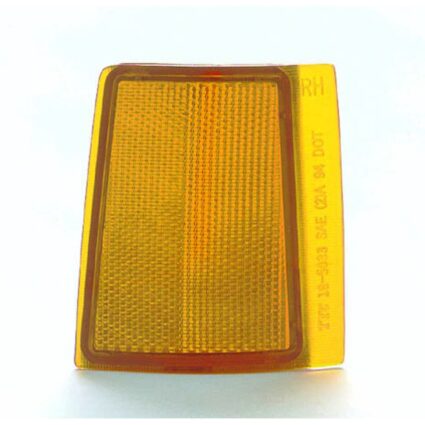 Side Marker Light Assembly Front Right w/Composite or Quad Sealed Beam Lamps 2-Piece Type Upper Reflector for GMC C1500 C1500 Suburban C2500 C2500 Suburban C3500 K1500 K1500 Suburban K2500 K2500 Suburban K3500 Sierra 1500 Sierra 2500 Sierra 3500 Yukon