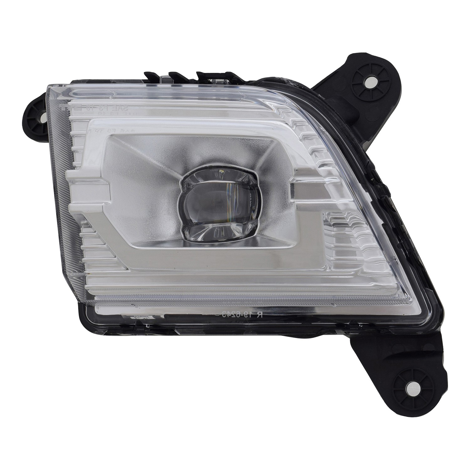 Fog Light Assembly Left CAPA for Chevrolet Silverado 1500 Silverado 1500 LTD Silverado 2500 HD Silverado 3500 HD