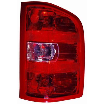 Tail Light Assembly Right W/T/SLE/SLT Dual Rear Wheels 1st Design Single Rear Wheels CAPA for Chevrolet Silverado 1500 Silverado 2500 HD Silverado 3500 HD GMC Sierra 1500 Sierra 2500 HD Sierra 3500 HD