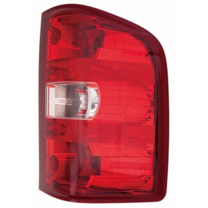 Tail Light Assembly Right W/T/SLE/SLT Dual Rear Wheels 2nd Design CAPA for Chevrolet Silverado 1500 Silverado 2500 HD Silverado 3500 HD GMC Sierra 1500 Sierra 2500 HD Sierra 3500 HD