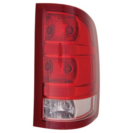 Tail Light Assembly Right Single Rear Wheels 2nd Design CAPA for GMC Sierra 1500 Sierra 2500 HD Sierra 3500 HD