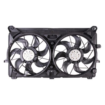 Engine Cooling Fan Assembly w/o Performance Pkg Motor/Blade/Shroud for Chevrolet Avalanche Tahoe GMC Sierra 1500