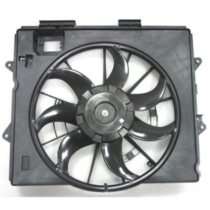 Engine Cooling Fan Assembly w/o Extra Duty Cooling w/o Towing Pkg Motor/Blade/Shroud Assembly for Cadillac CTS SRX STS