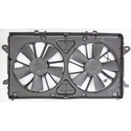 Engine Cooling Fan Assembly Motor/Blade/Shroud Dual Fan Assy Dual Fan Assy w/Max Trailering Pkg for Chevrolet Silverado 1500 Silverado 1500 LTD GMC Sierra 1500 Sierra 1500 Limited