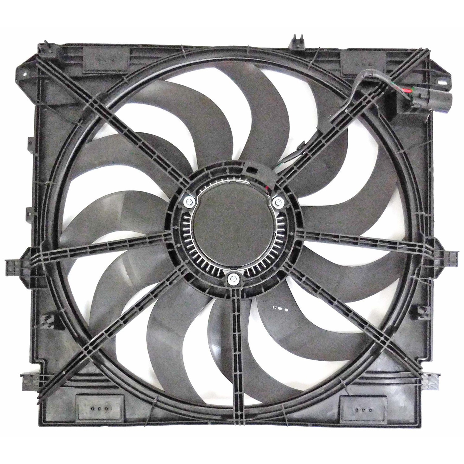 Engine Cooling Fan Assembly Motor/Blade/Shroud Assy for Chevrolet Colorado GMC Canyon