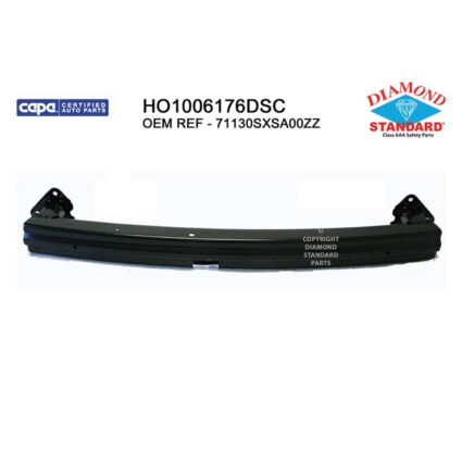 Bumper Cover Reinforcement Front CAPA for Honda CR-V 2007–2011