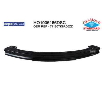 Bumper Cover Reinforcement Front CAPA for Honda Odyssey 2011–2017