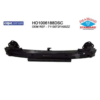 Bumper Cover Reinforcement Front CAPA for Honda Accord Sedan 2013–2017