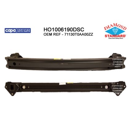 Bumper Cover Reinforcement Front CAPA for Honda CR-V 2012–2014